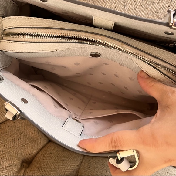 SOLD Kate Spade Leila Medium Triple Compartment Satchel - Picture 10 of 15